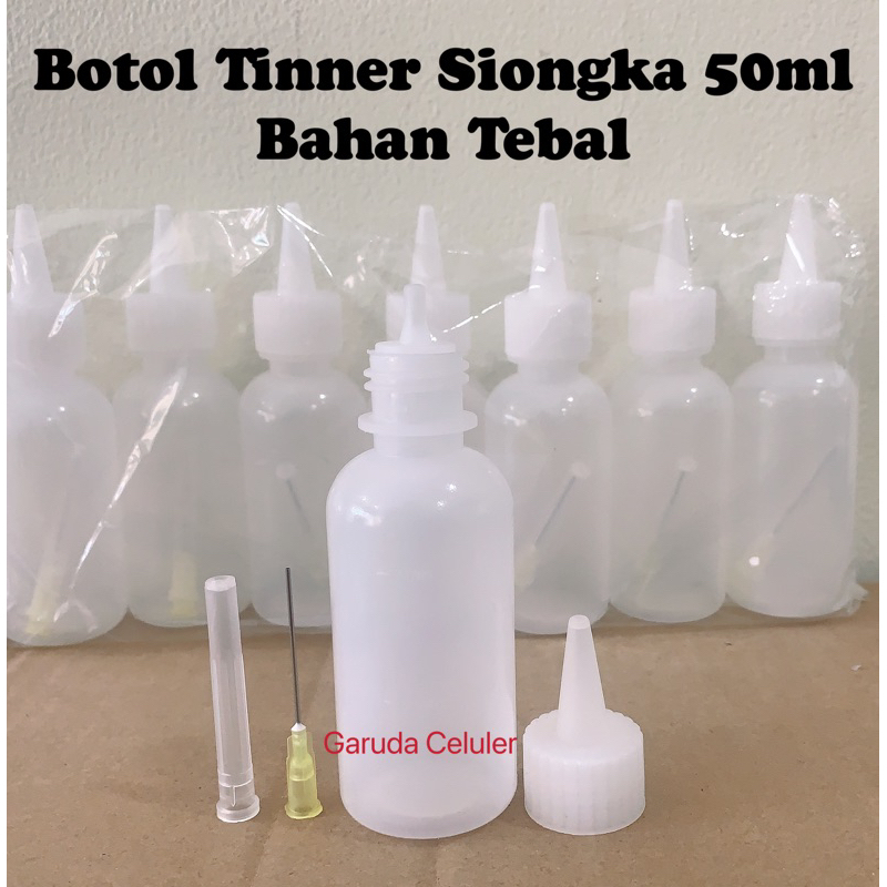 Jual Botol Tinner Siongka 50ml | Shopee Indonesia