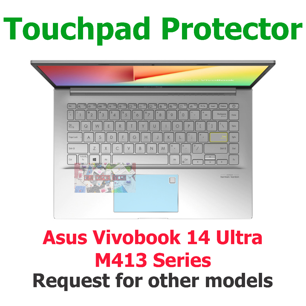 Jual Touchpad Protector Asus VIvobook Ultra 14 M413 M413D M413DA