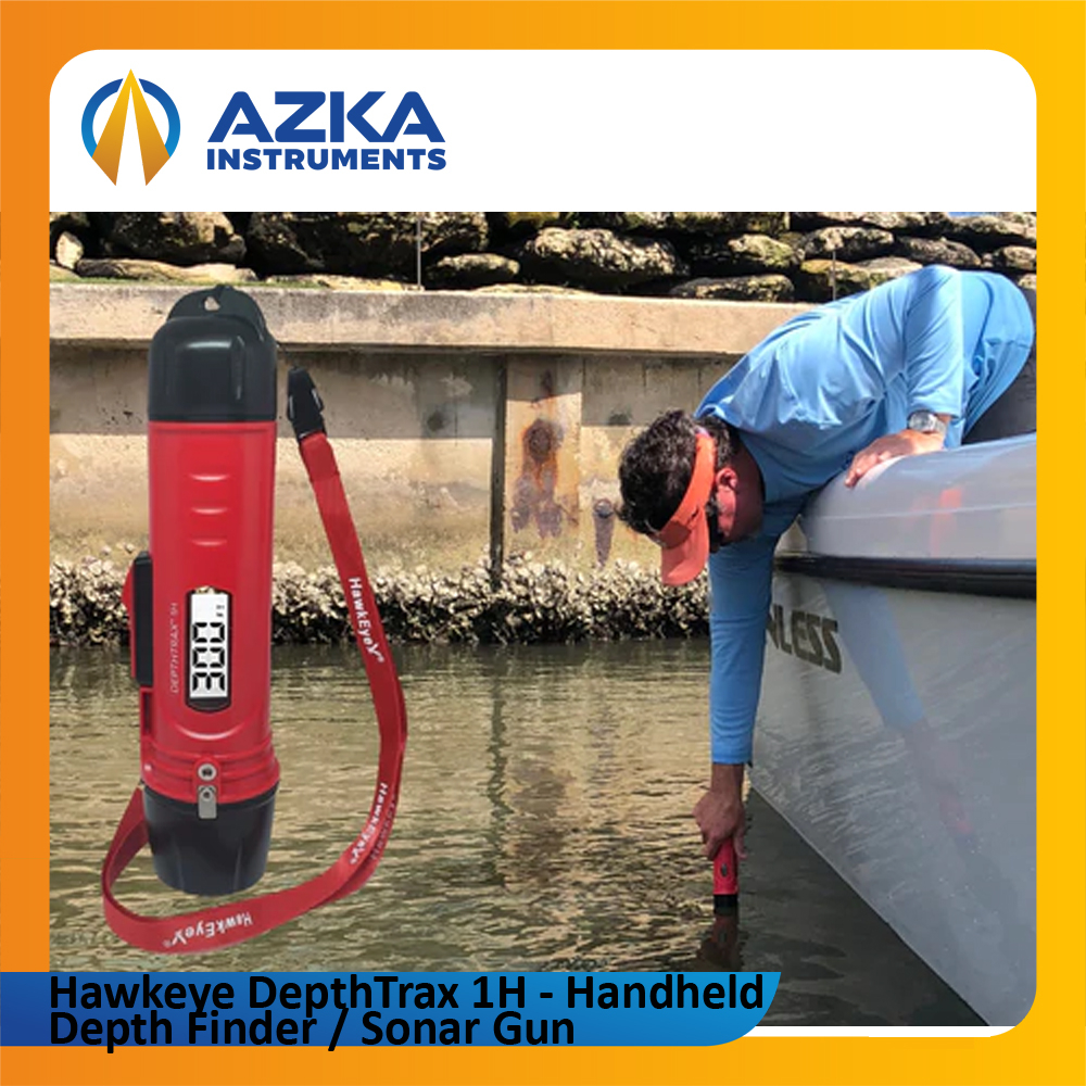 Jual Hawkeye DepthTrax 1H - Handheld Depth Finder Depth Sounder / Alat ...