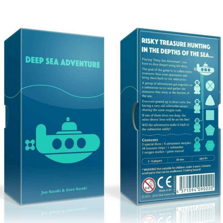 Jual Deep Sea Adventure Board Game Games Card Game Mainan Kartu ...