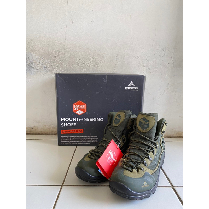 Jual EIGER POLLOCK 2.0 28 GUNUNG SHOES (Second) | Shopee Indonesia