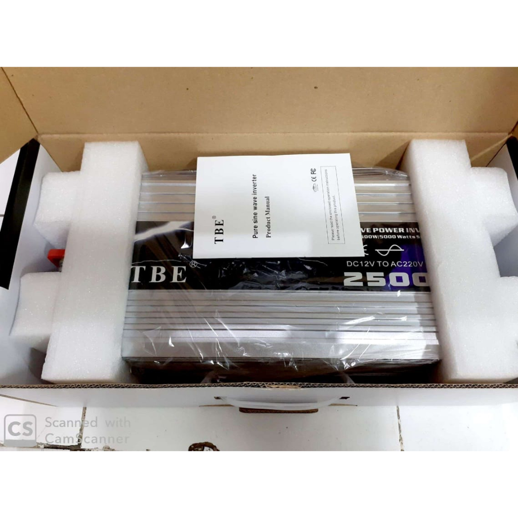 Jual 12V TBE Power Inverter Pure Sine Wave 2500w 2500 W 2500watt PSW ...