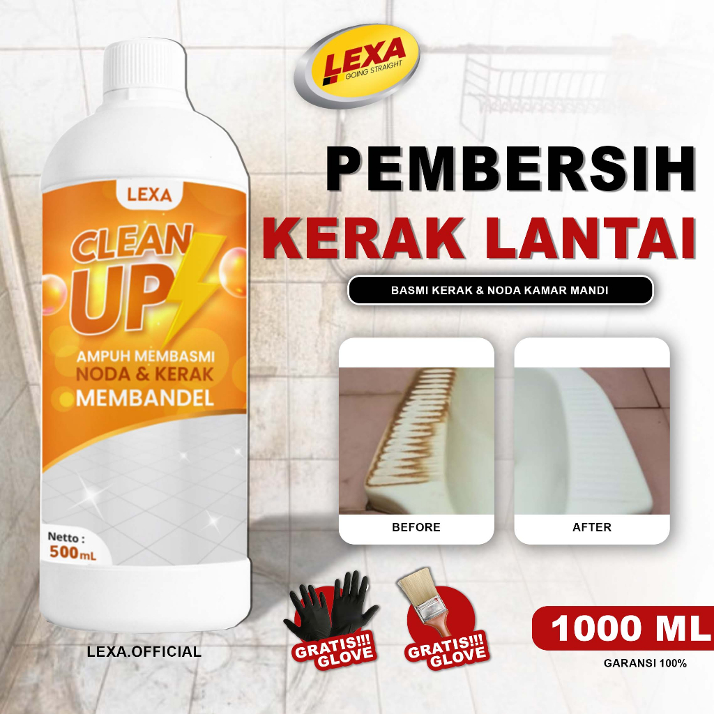 Jual Pembersih Kamar Mandi Kerak Keramik Lantai Topron Toilet Cleaner Bodas Liter Karat Sikat