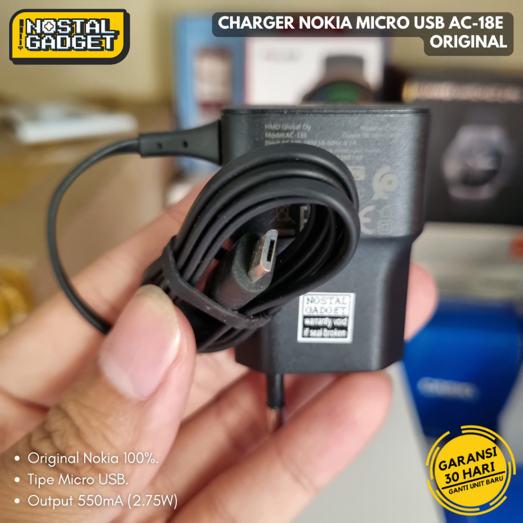 Jual Charger Nokia Micro USB 105 106 225 130 215 105 222 230 216 ...