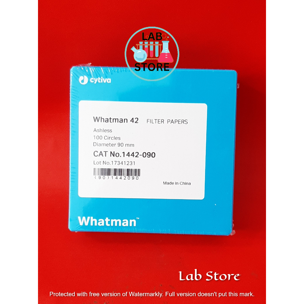 Jual Kertas Saring Whatman No 42 Kertas Saring Laboratorium Diameter 9 Cm Per Pack 100 Lembar 0612