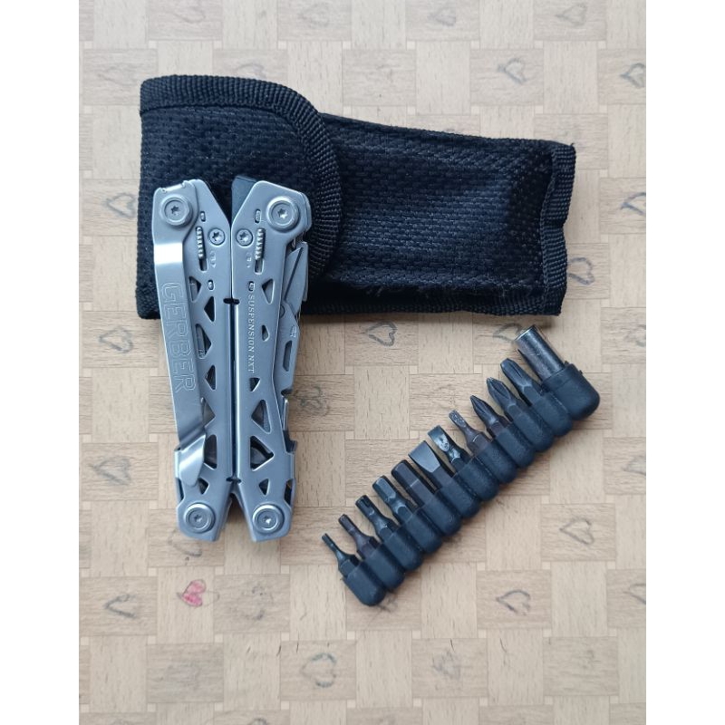 Jual gerber suspension nxt with pouch dan bit kit (original bekas