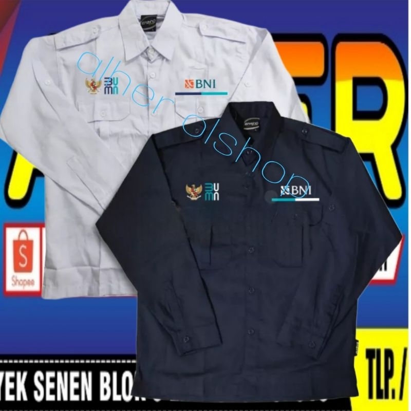 Jual Kemeja Bank Bni Syariah Baju Bank Bni Syariah Pdh Bank Bni Syariah