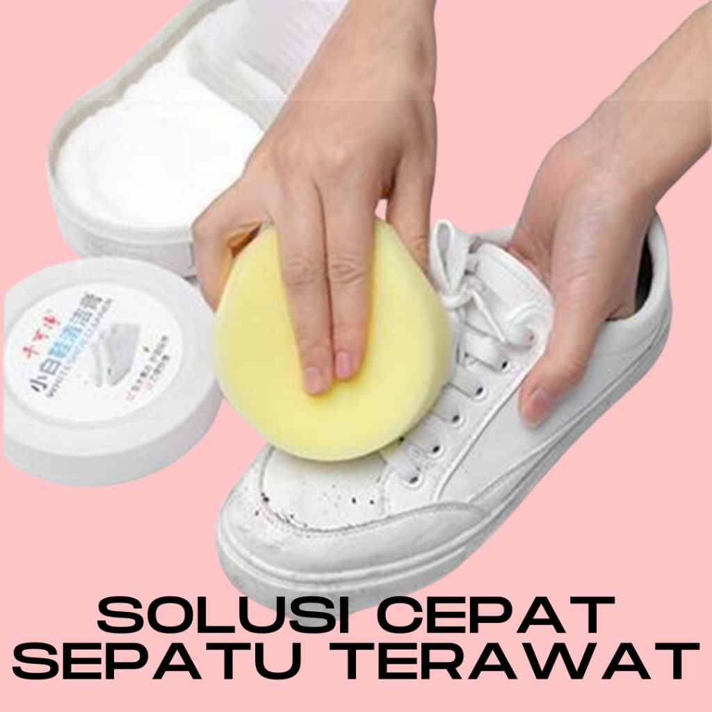 Jual Pembersih Sepatu Putih Pria Wanita Pemutih Sandal Kulit Juga Warna