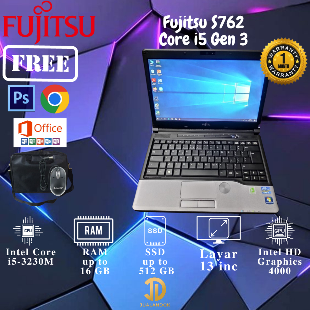 LIFEBOOK Core-i5/16GB/SSD(中古パソコン Microsoft Office付き LIFEBOOK Core-i5/16GB/SSD(中古パソコン Microsoft Office付き