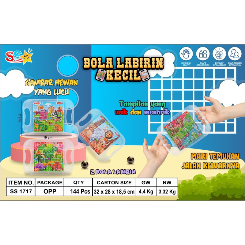 Jual Labirin Besar 1718 1736 Atau Kecil 1717 Mainan Kreatifitas