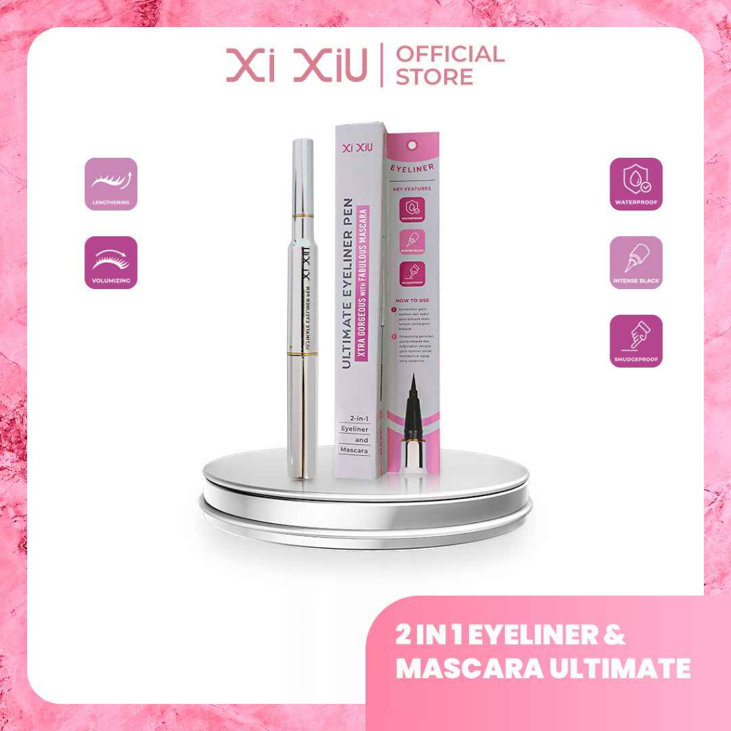 Jual Xi XiU ULTIMATE EYELINER PEN XTRA with FABULOUS MASCARA