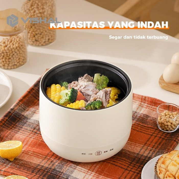 Jual Vishal Panci Listrik multifungsi / rice cooker / panci mie /wajan ...