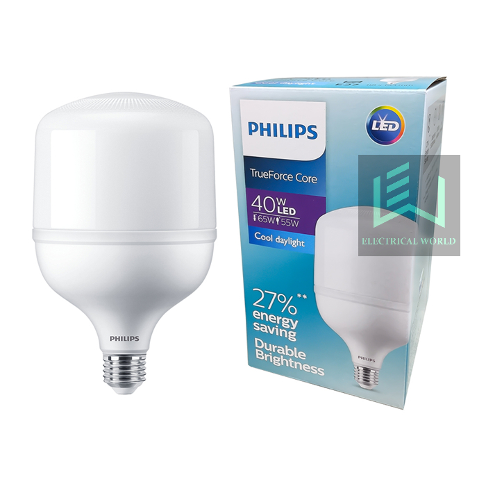 Jual Philips Led Trueforce 40 Watt Putih Lampu Tforce T Force Core 40w