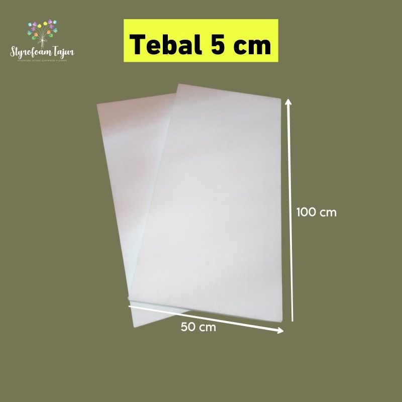 Jual X Tebal Cm Papan Styrofoam Lembaran Gabus Lembaran Shopee Indonesia