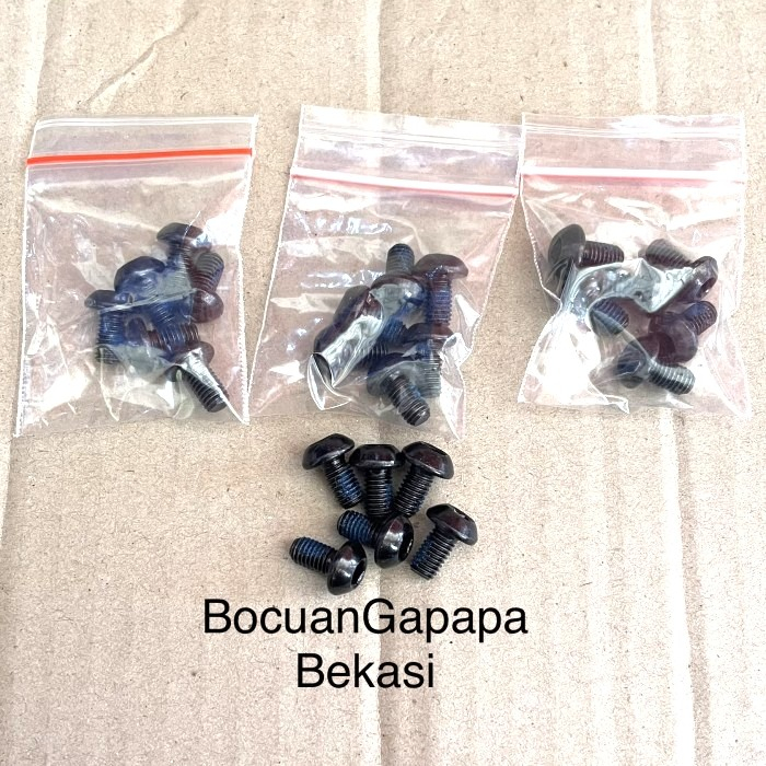 Jual Baut Rotor cakram disc brake sepeda isi 6pcs | Shopee Indonesia