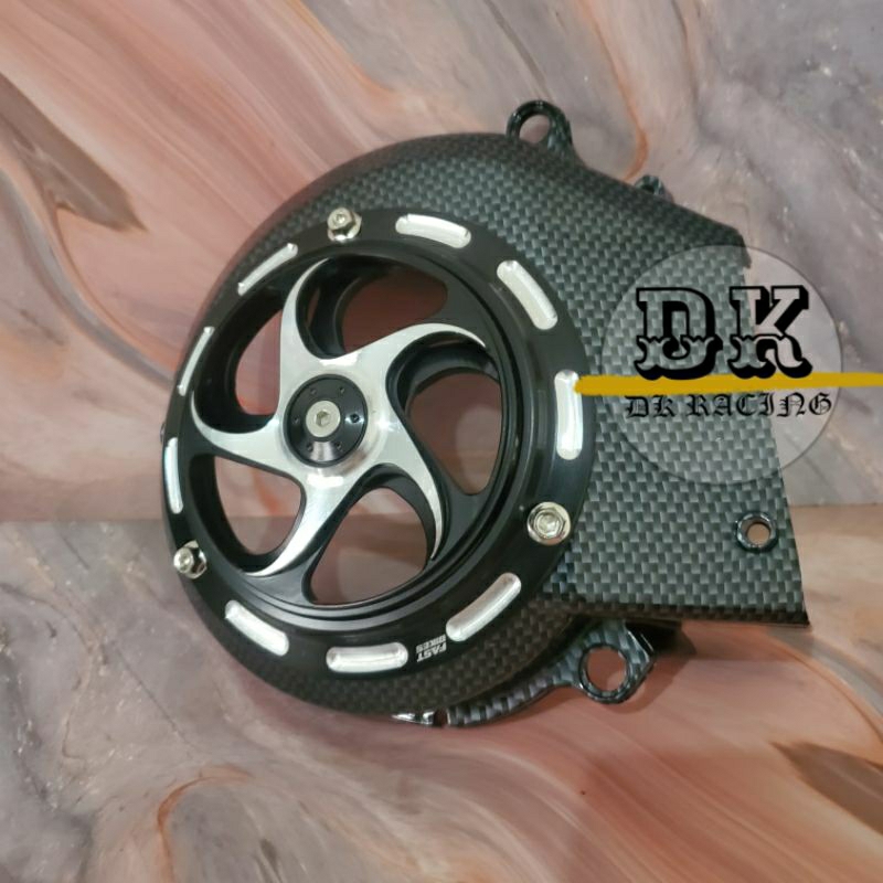 Jual Tutup Kipas Karbon Plus Spinner Cover Kipas Cnc Mio Sporty Mio