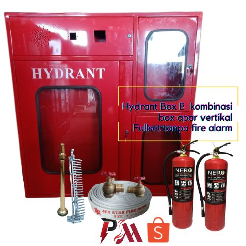 Jual FULLSET IHB COMBINATION INDOOR HYDRANT BOX TYPE B KOMBINASI BOX ...