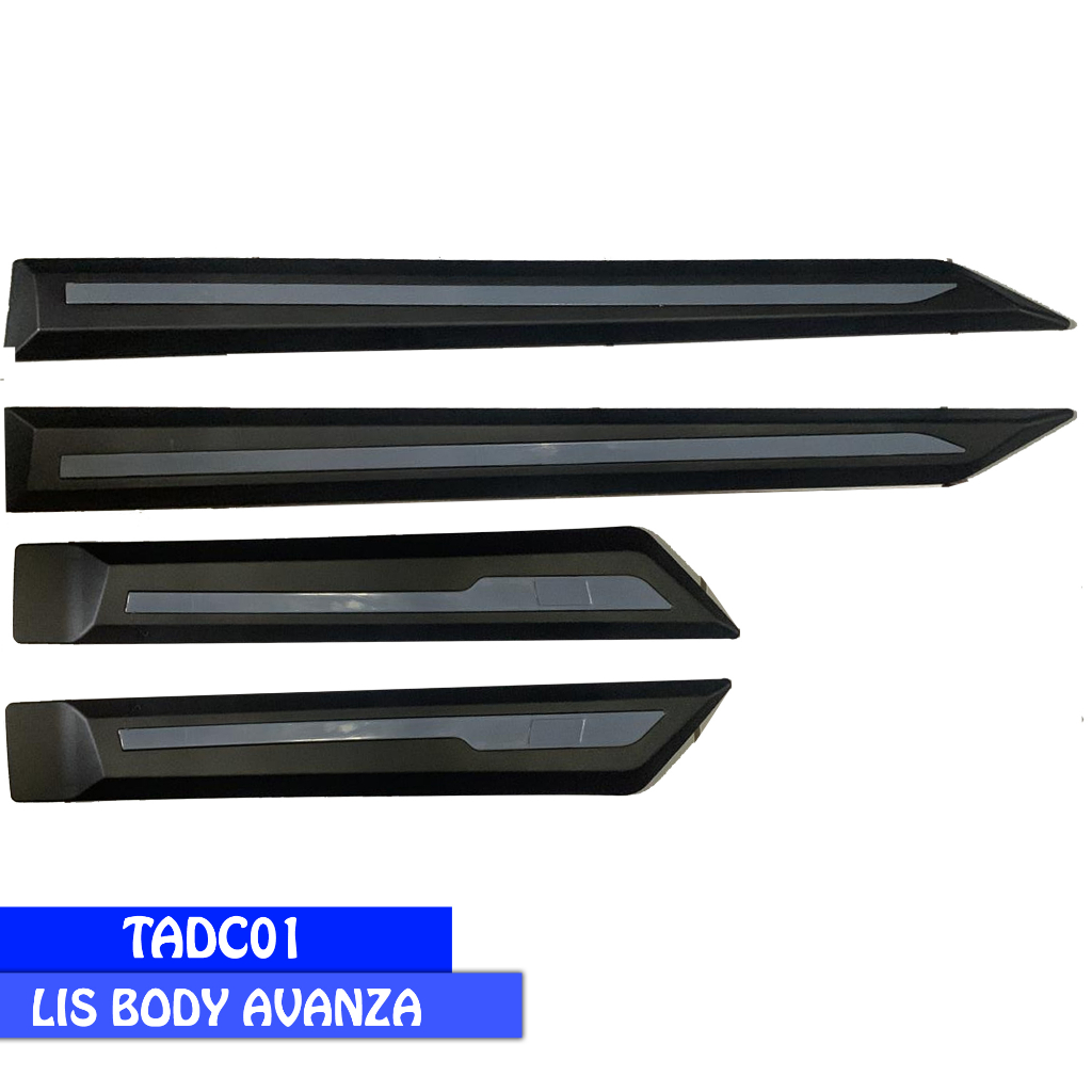 Jual Lis Body Avanza Side Moulding Pintu Avanza Tadc Shopee