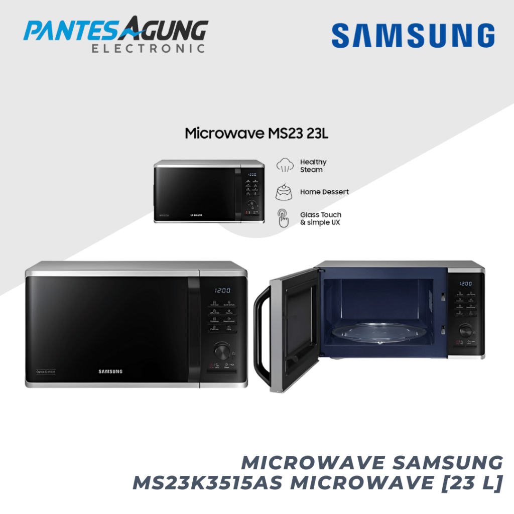 Jual MICROWAVE SAMSUNG MS23K3515AS - 23LITER | Shopee Indonesia