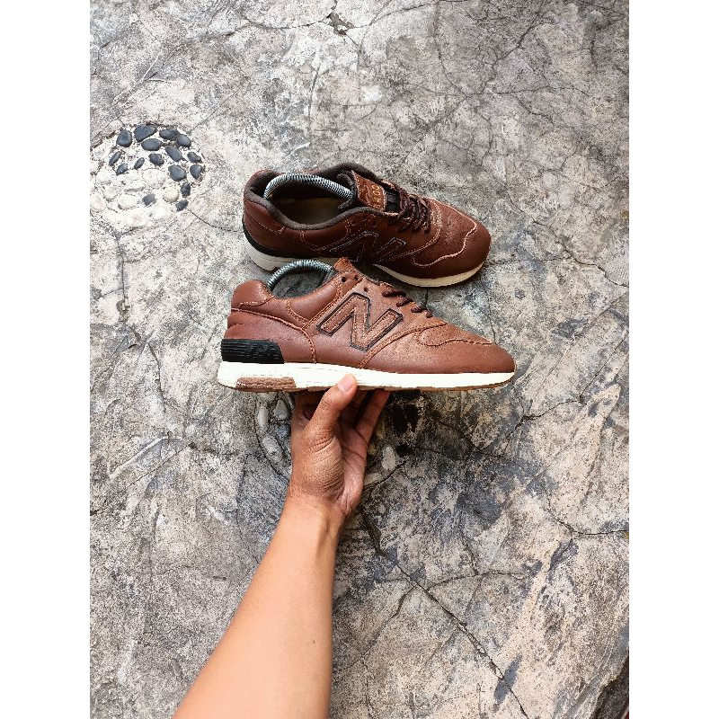 New balance outlet 1400 leather brown