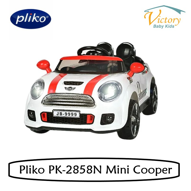 Jual Pliko Mobil Aki PK-2858N Mini Cooper - Mobil Aki Mainan Anak ...