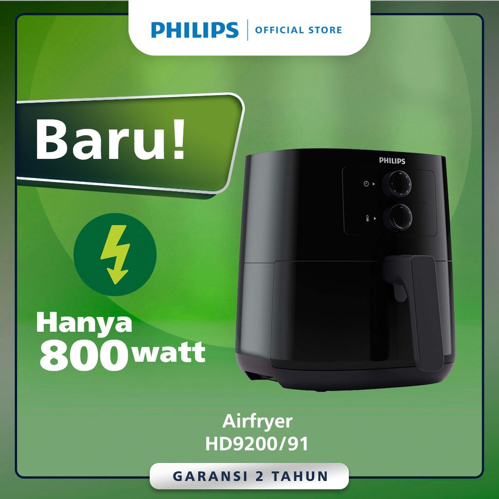 Jual Airfryer Philips Premium Air Fryer HD9200/91 Air Fryer HD 9200/91