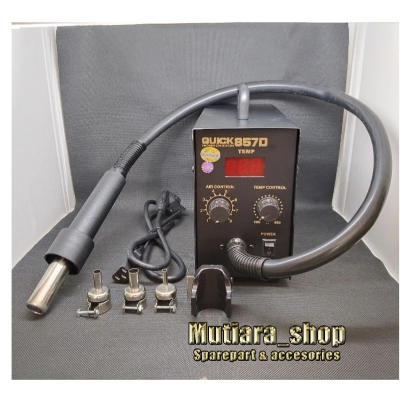 Jual Solder Uap Quick 857D Alat Service Blower Quick 857D Shopee