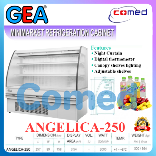 Jual Gea Angelica Angelica Chiller Multideck Untuk Pendingin