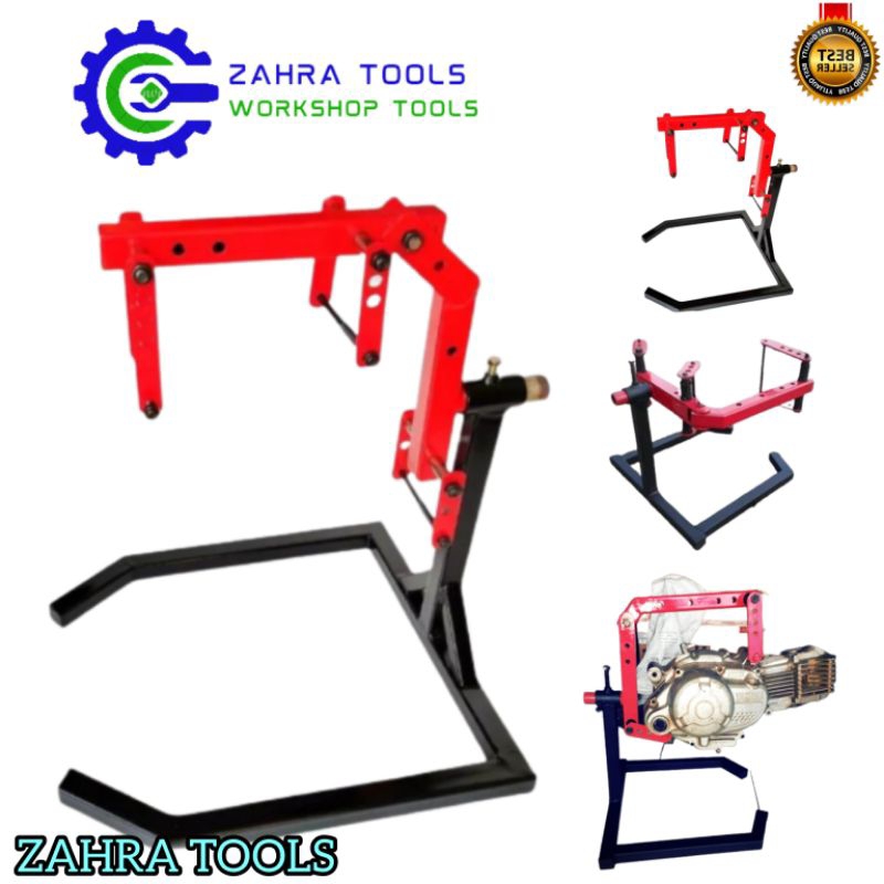 Jual Engine stand Alat dudukan mesin motor universal Shopee Indonesia
