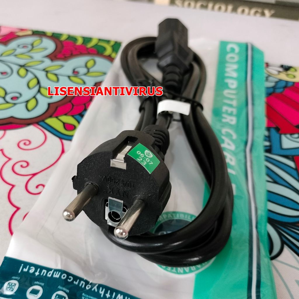Jual Kabel Power Komputer CPU Kabel Power NYK atau Wintech Original CB ...