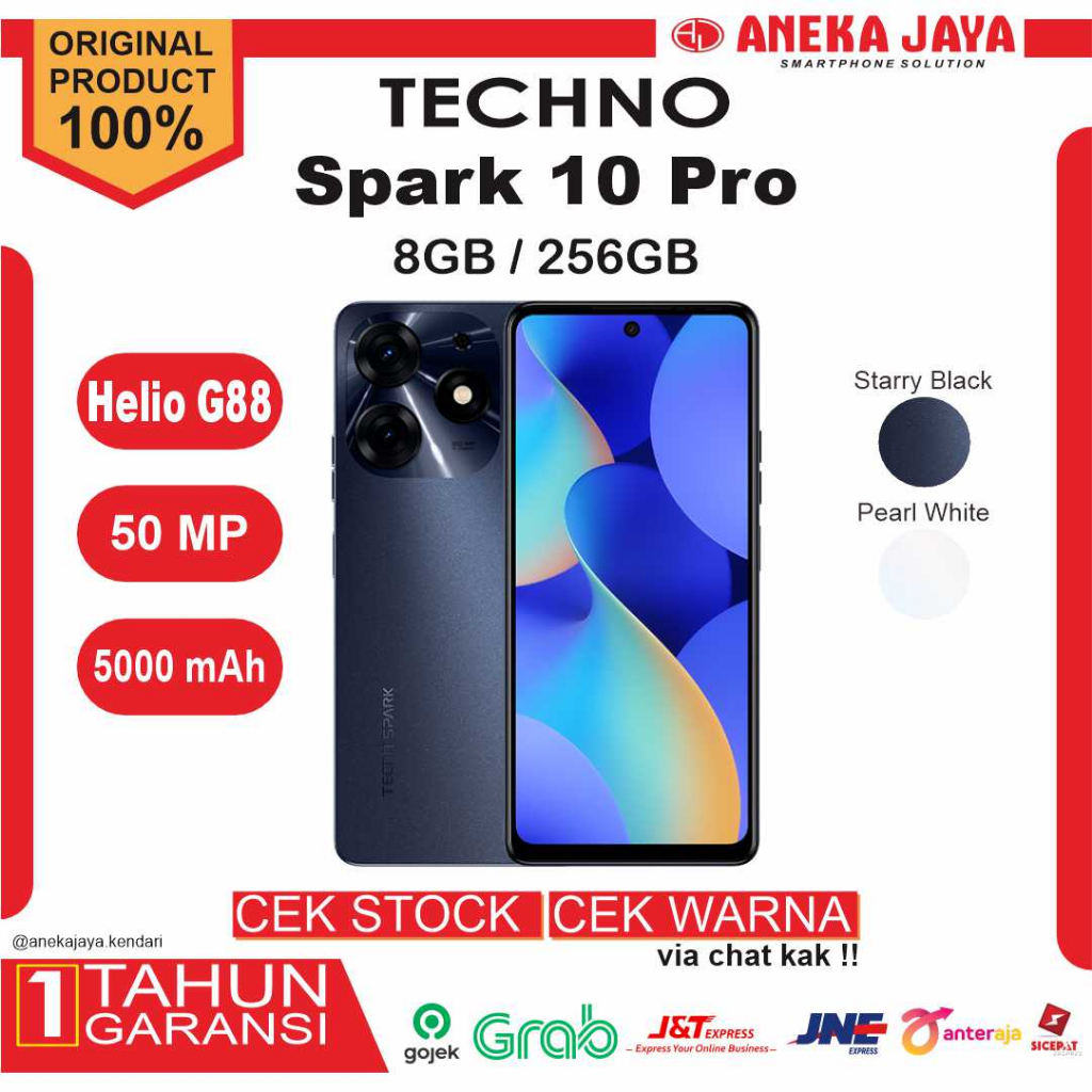 Jual TECNO Spark 10 PRO Masih Segel Asli Dari Pabrik Garansi Resmi ...