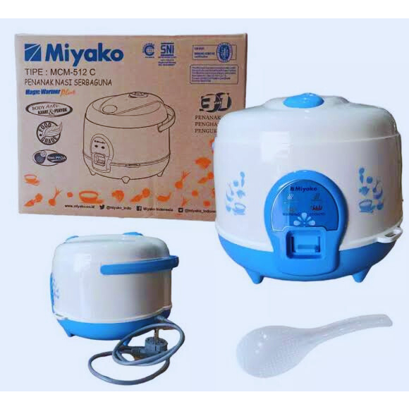 Jual Magic Com Miyako 1,2 Liter MCM512 Garansi Resmi Miyako Penanak