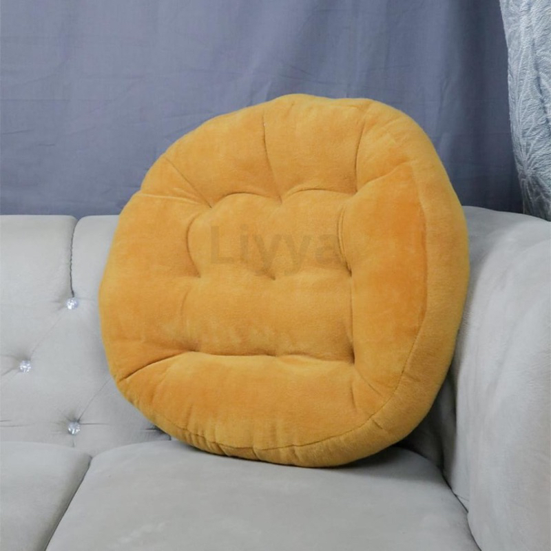 Jual RumahLiyya Cushion Ball Alas Bantal Duduk Bulat Lantai Kursi Sofa ...