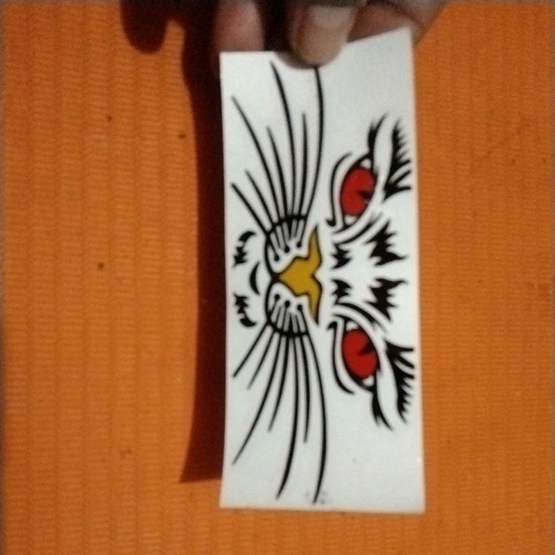 Jual Stiker Cutting Mata Kucing Sedang. | Shopee Indonesia