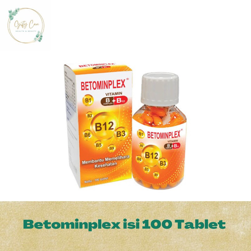 Jual Betominplex B+B12 Vitamin B Complex - 100 Kaplet / Daya Tahan ...