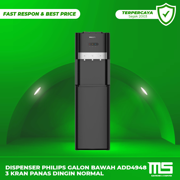 Jual DISPENSER PHILIPS GALON BAWAH ADD4948 3 Kran Panas Dingin Normal ...