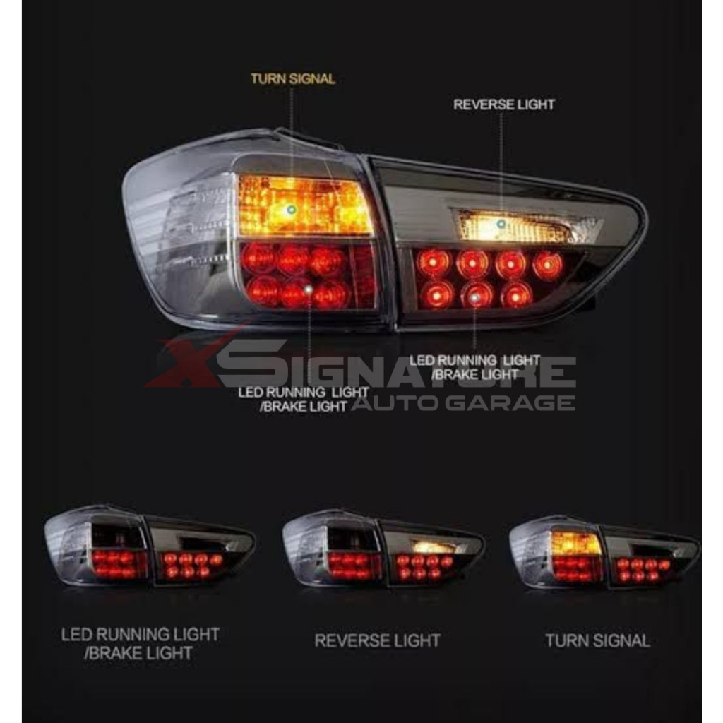 Jual STOPLAMP TOYOTA WISH GEN 2 AE20 UPGRADE FACELIFT MODEL LED LIGHT ...