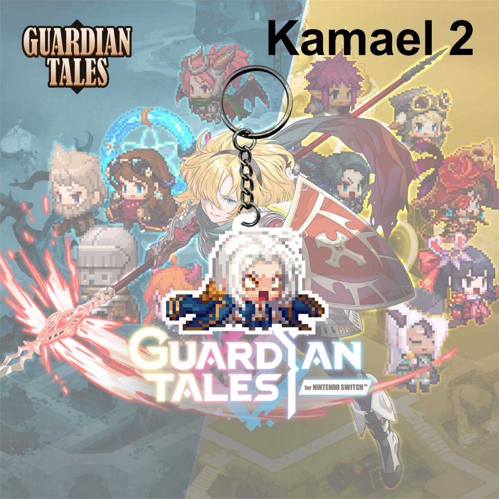 Jual KeyChain Guardian Tales Edisi Kamael dan Bisa Custom Satuan ...