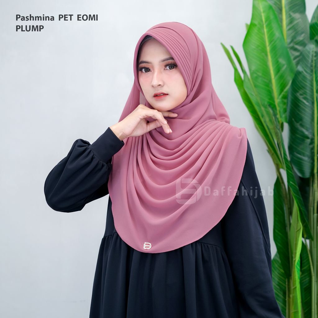 Jual Pashmina semi instan Eomi & Wimi by daffahijab curve malaysia