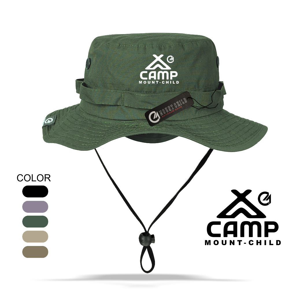 Jual (COD) Topi Rimba CHAMP Pria Wanita Dewasa Hiking Adventure Outdoor ...
