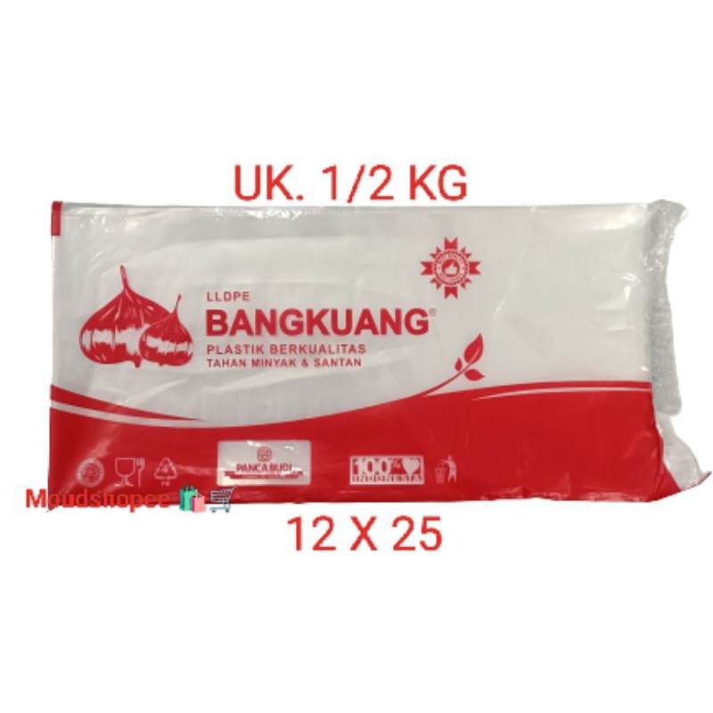 Jual PLASTIK KILOAN MERK BANGKUANG 1/2 KG / PLASTIK BENING 1/2 KG ...