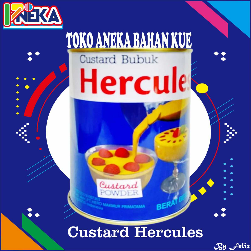 Jual Tepung Custard Hercules 340gr Shopee Indonesia 9012