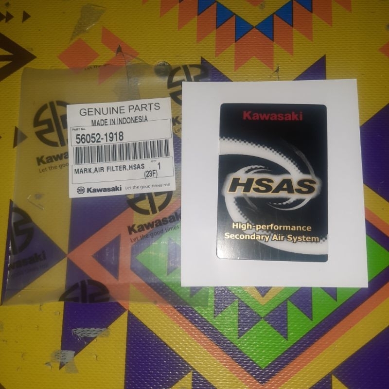 Jual STIKER STICKER HSAS NINJA R RR SS ORIGINAL KGP | Shopee Indonesia