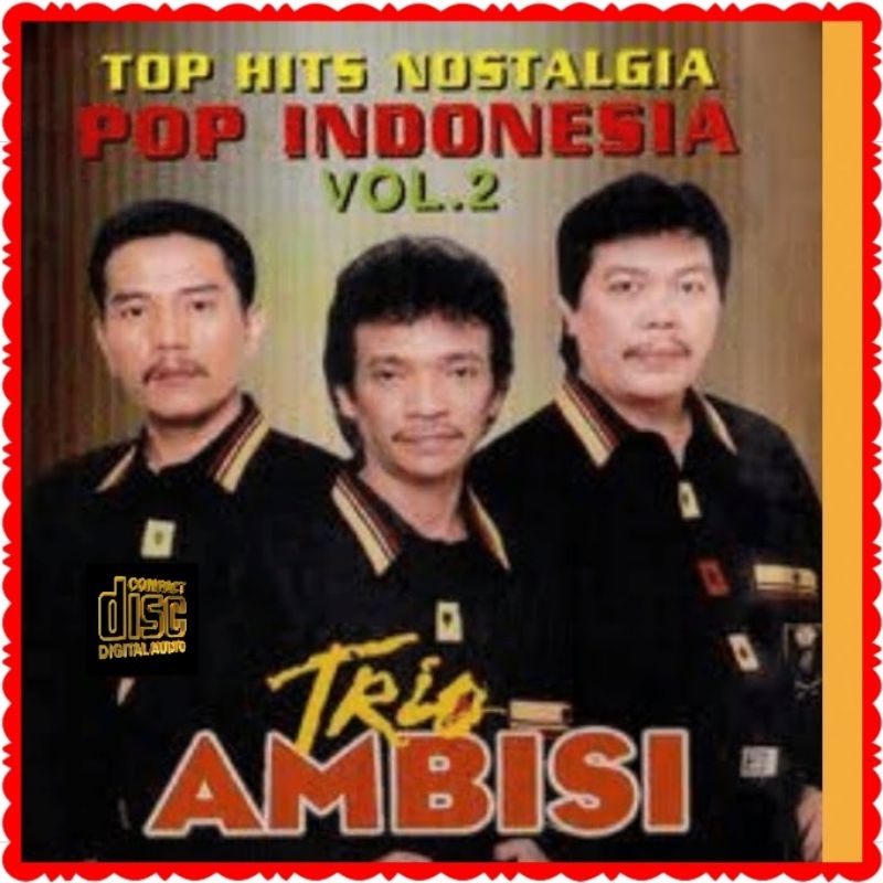 Jual KASET CD MOBIL LAGU TRIO AMBISI-LAGU POP INDONESIA TEMBANG