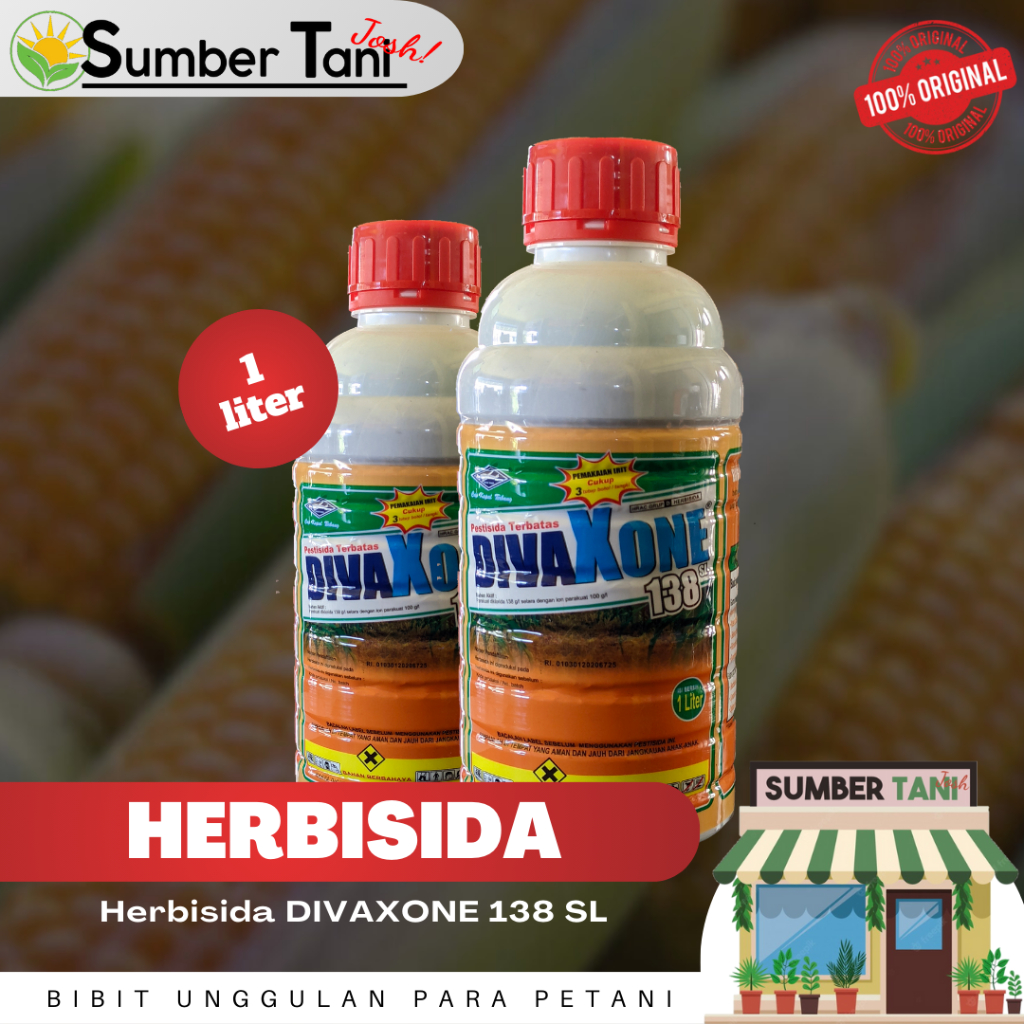 Jual Herbisida Divaxone 138sl Kemasan 1 Liter Shopee Indonesia