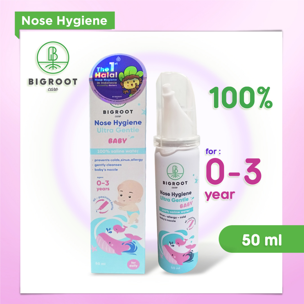 Jual Nose Hygiene Ultra Gentle Baby 50 ml Spray Pembersih Hidung Bayi