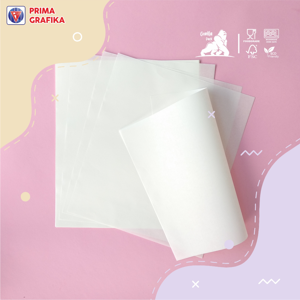Jual Kertas Roti Foodgrade 22 x 25 cm Greaseproof - Wrap Paper / Kertas ...