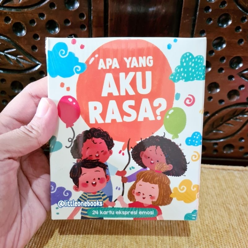 Jual Apa yang Aku Rasa? / flash card tentang anak / kartu pintar ...