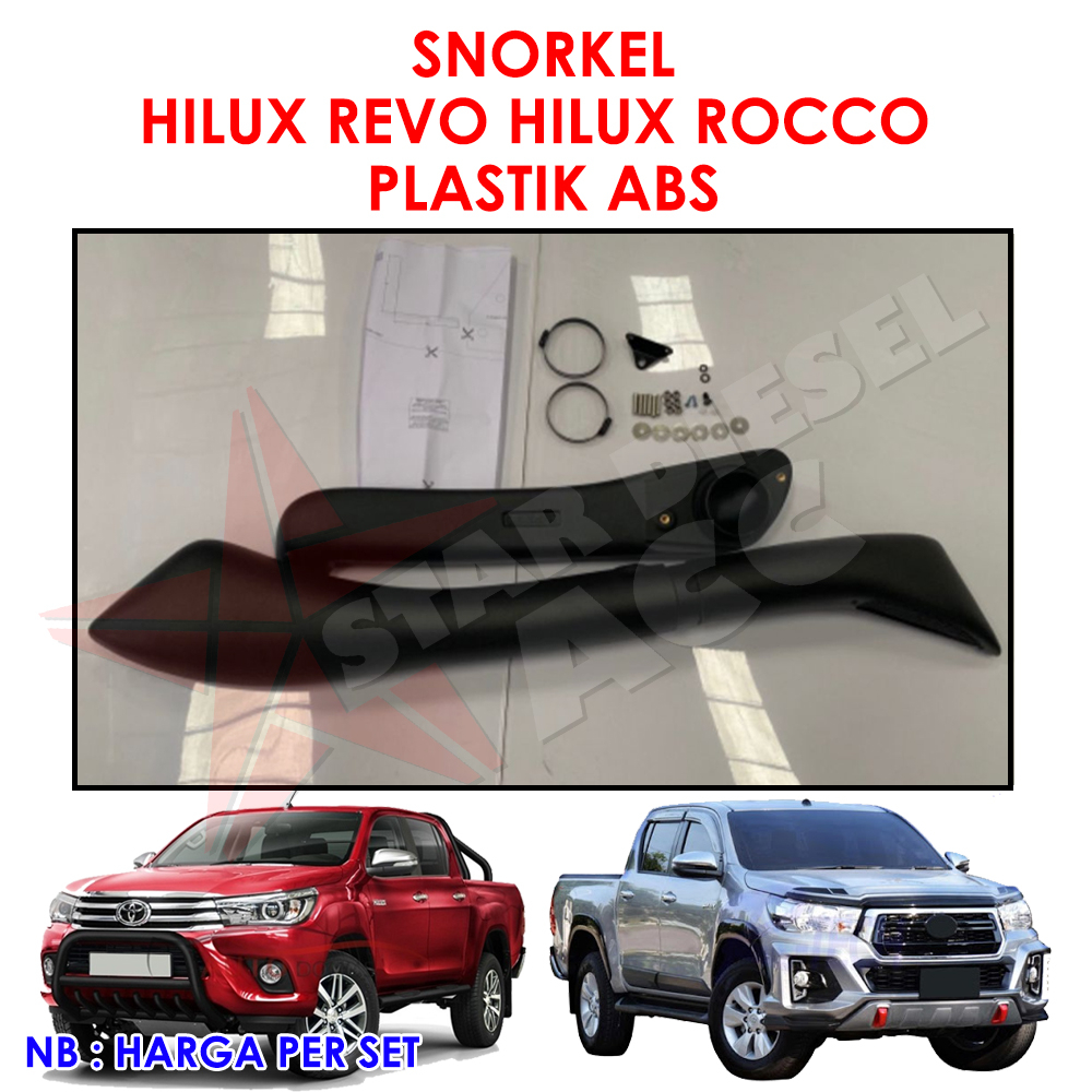 Jual SNORKEL HILUX REVO 2016 2017 2018 2019 2020 ASLI PLASTIK Shopee