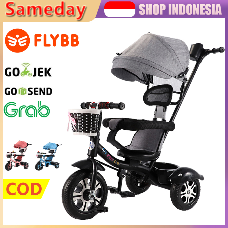 Jual FLYBB Sepeda roda tiga anak 1 tahun sepeda roda 3 bayi tricycle